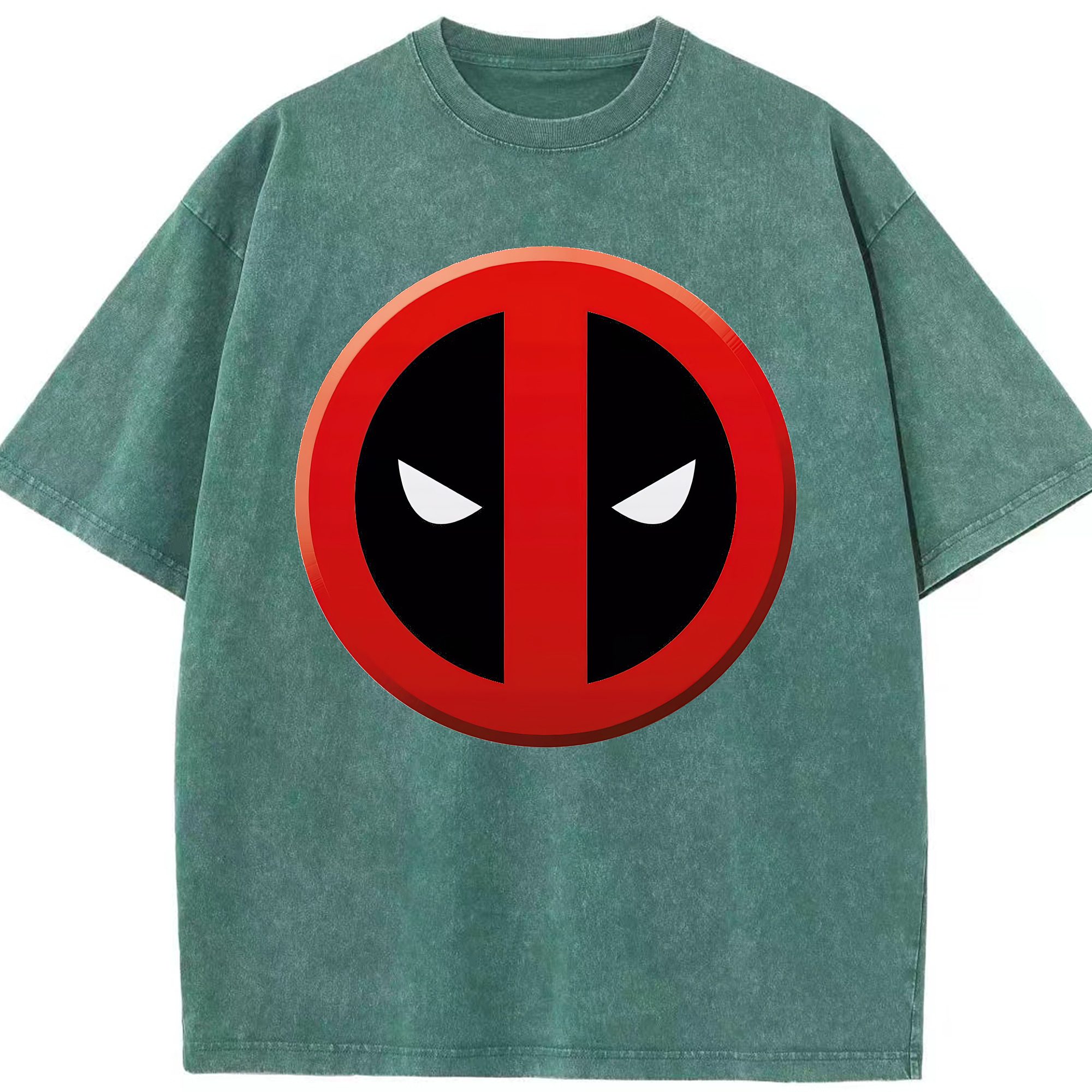 （画像用） Deadpool デッドプール 綿100% ヴィンテージ風 半袖Tシャツ（フロントプリント）